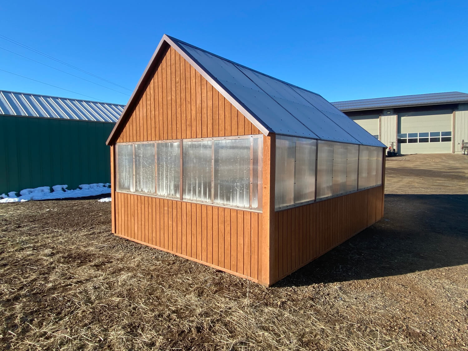 Rustic Greenhouse 11x16 - RG01141116